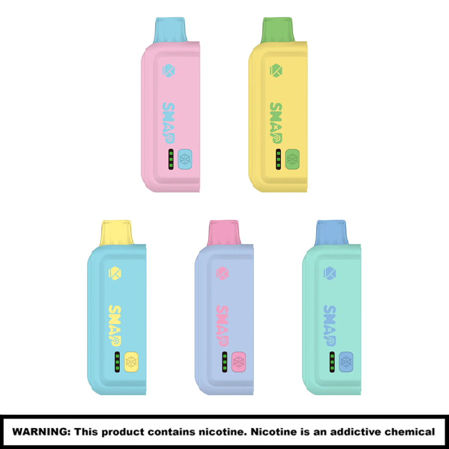 Kado Bar Disposable Pods (Snap Icy Edition) | 5% Nicotine | 25000 Puffs | 5 Count Display product image